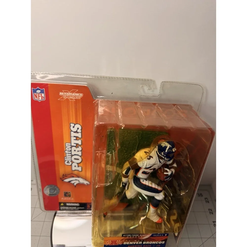 McFarlane Toys NFL Series 7 Clinton Portis Denver Broncos Action Figure